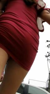 Red Mini Skirt Candid - amateur voyeur-17kwseqo4g.jpg