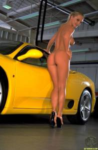 Sylvia Saint - Yellow Car-m7oahlmf6f.jpg
