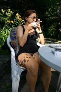 My Wife Mom Of 3 Drinking Her Coffee Outdoors x29u7qefxfspa.jpg