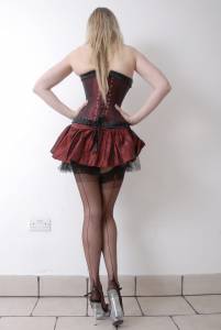 Red Corset, inripped nylons and black stockings tease-r7qhl767bn.jpg