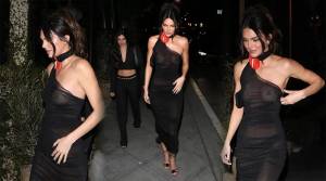 Kendall Jenner Expose Braless Boobs and NIpples in See-Through Dress at Lavo Resa7qo52v153.jpg