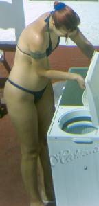 Neighbour doing the laundry in bikini!!! -w7qp97l52x.jpg